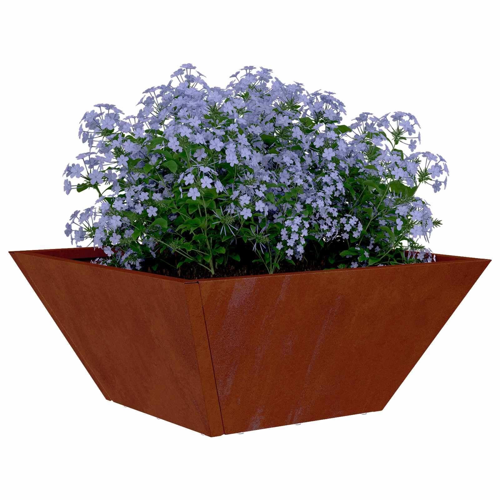 Vrtna saksija 5 pcs Rđa 35 x 35 x 15 cm