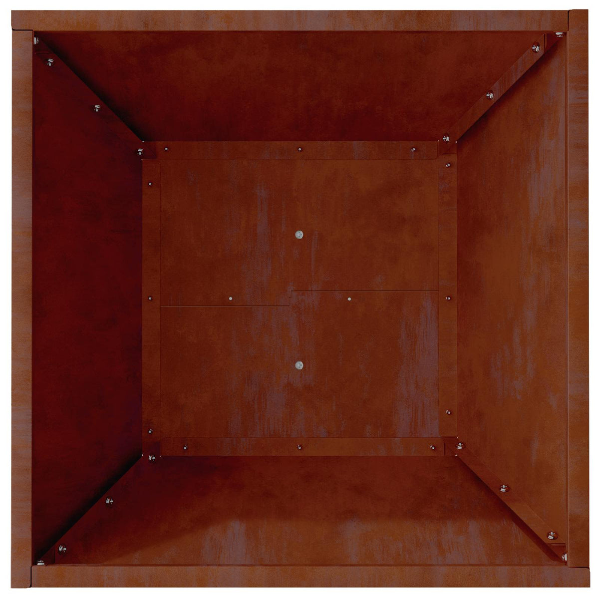 Vrtna saksija Rđa 40 x 40 x 15 cm