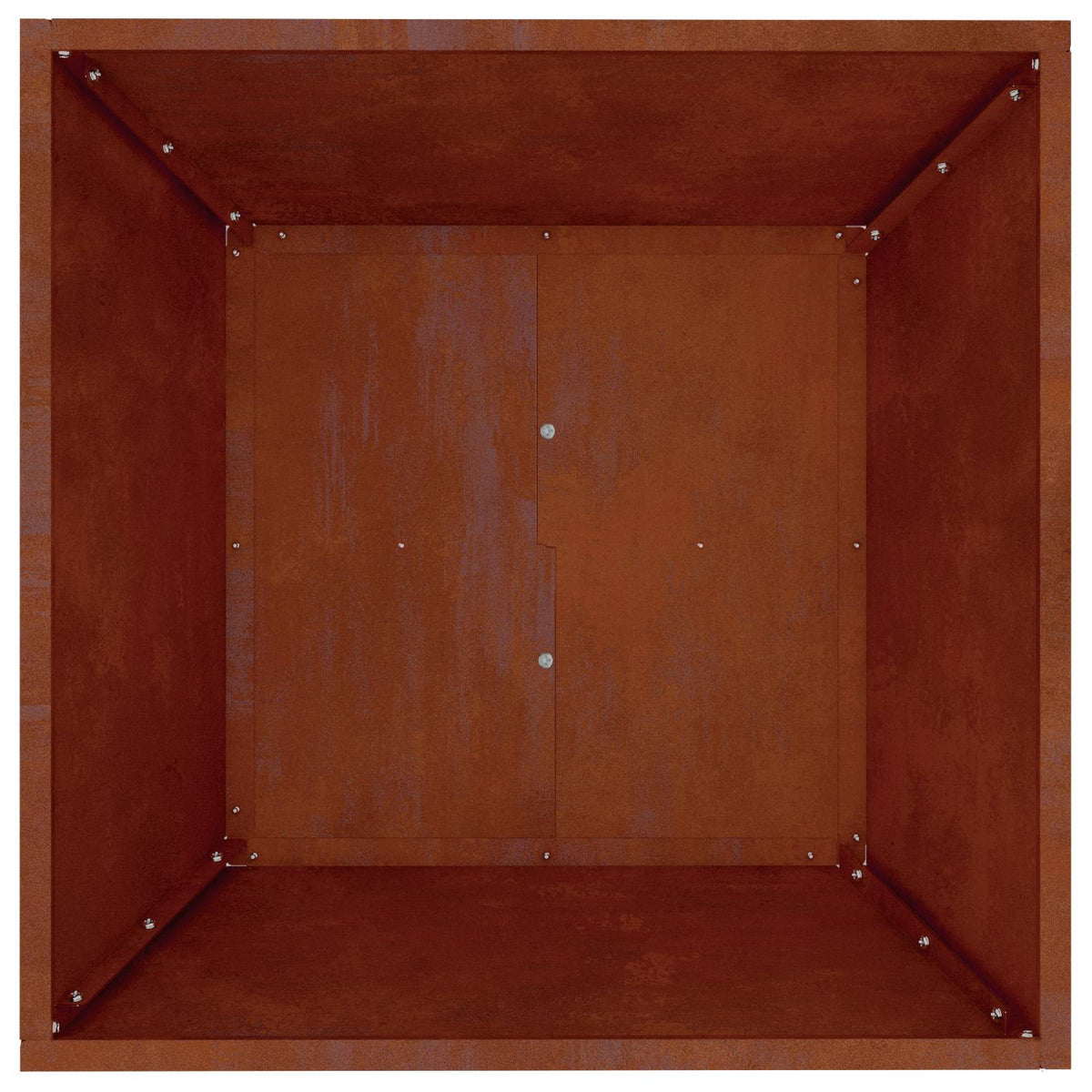 Vrtna saksija 5 pcs Rđa 50 x 50 x 15 cm