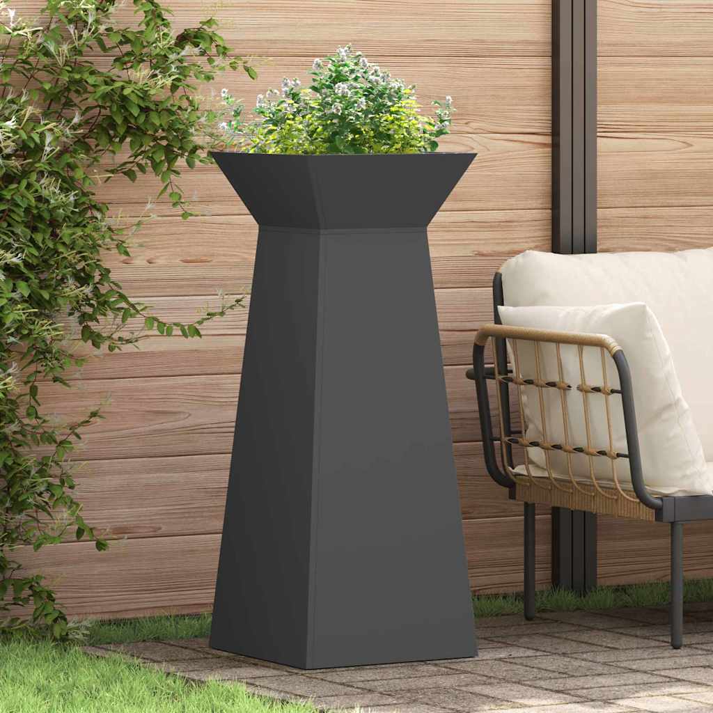 Stup saksija Crna 40 x 40 x 100 cm
