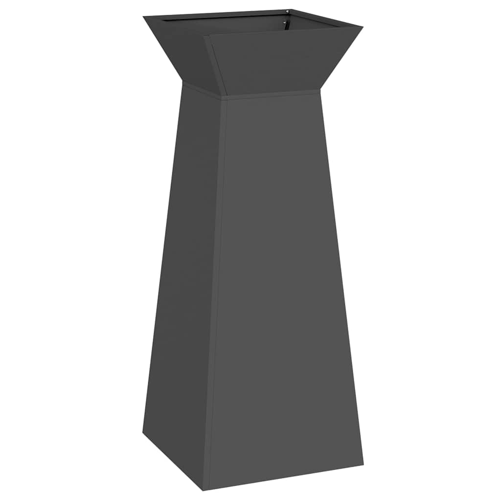 Stup saksija Crna 40 x 40 x 100 cm