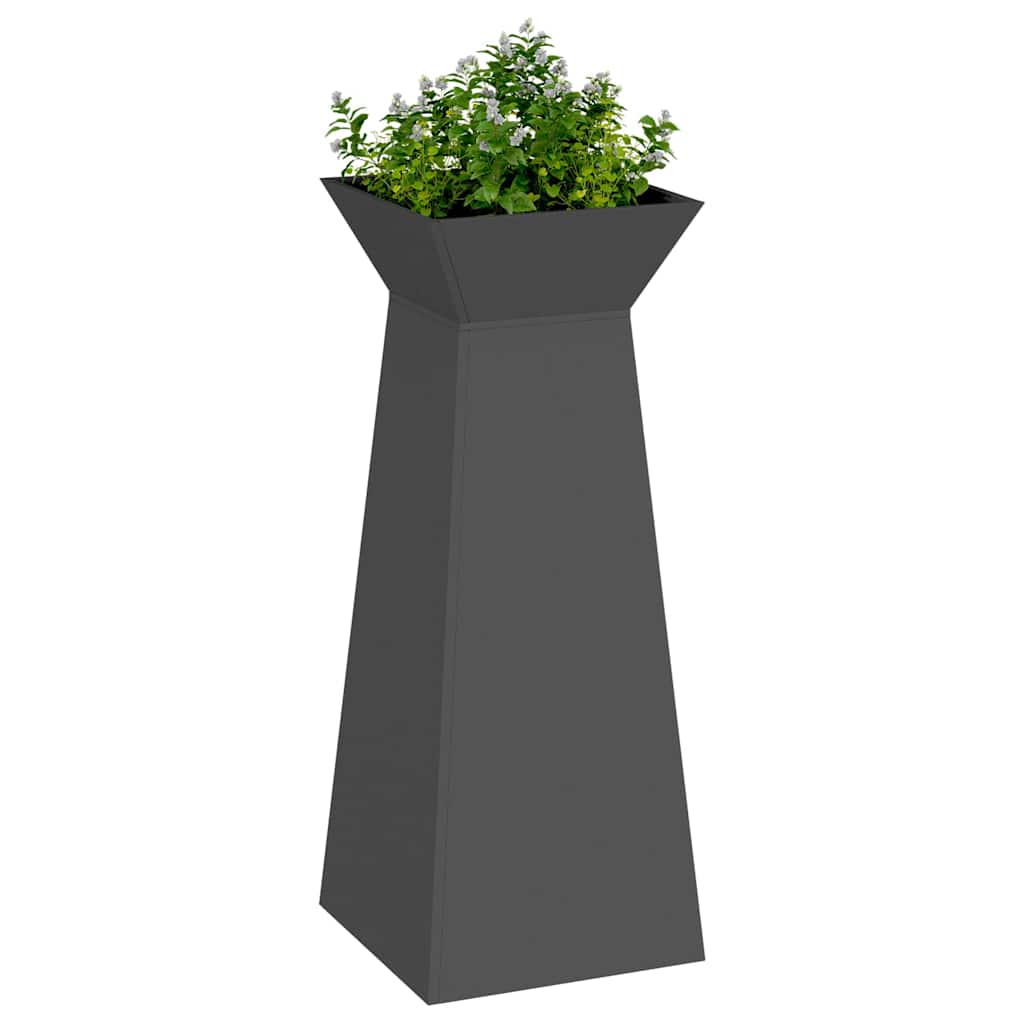 Stup saksija Crna 40 x 40 x 100 cm