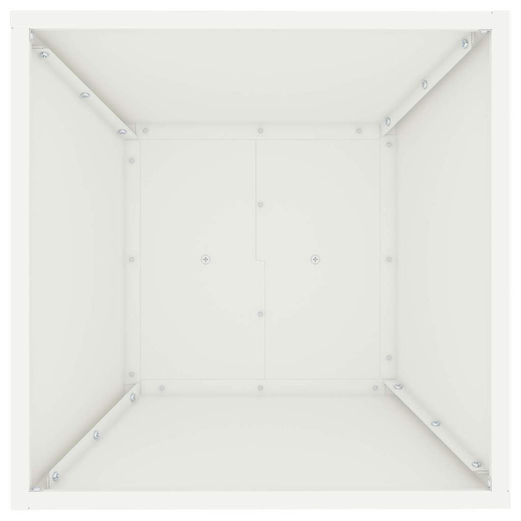 Stup saksija Bijelo 40 x 40 x 100 cm