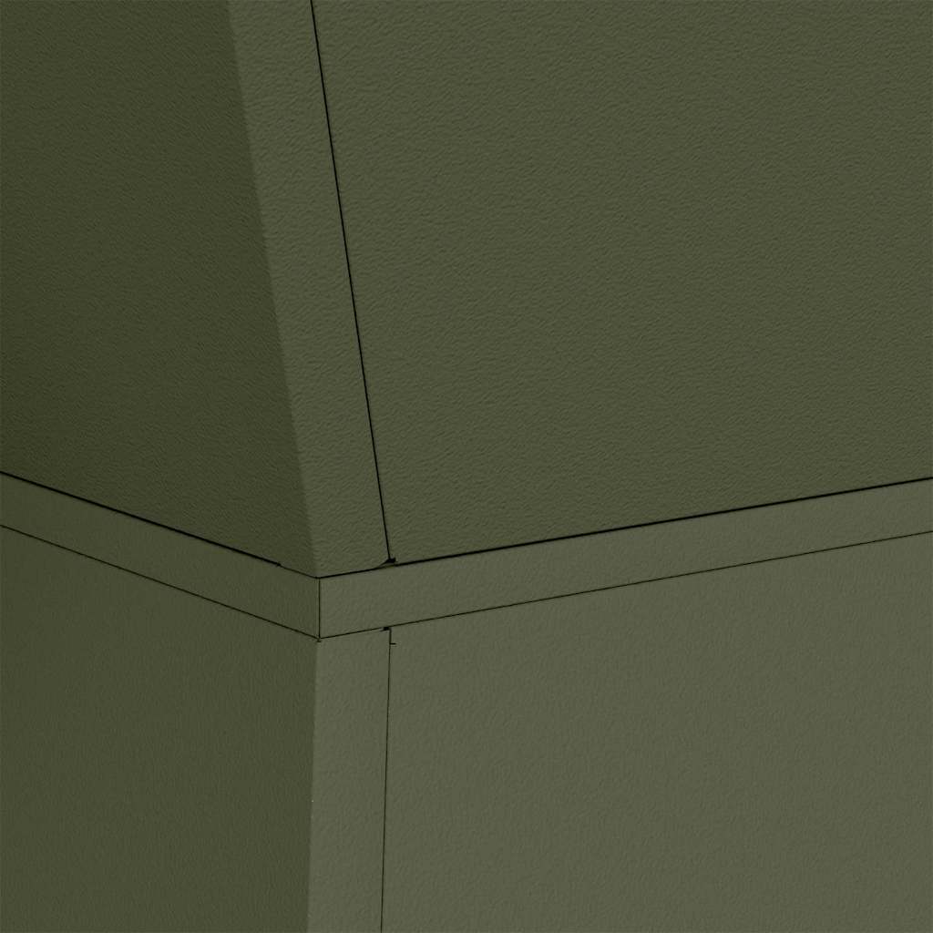 Stup saksija 2 pcs Maslinasta 40 x 40 x 100 cm