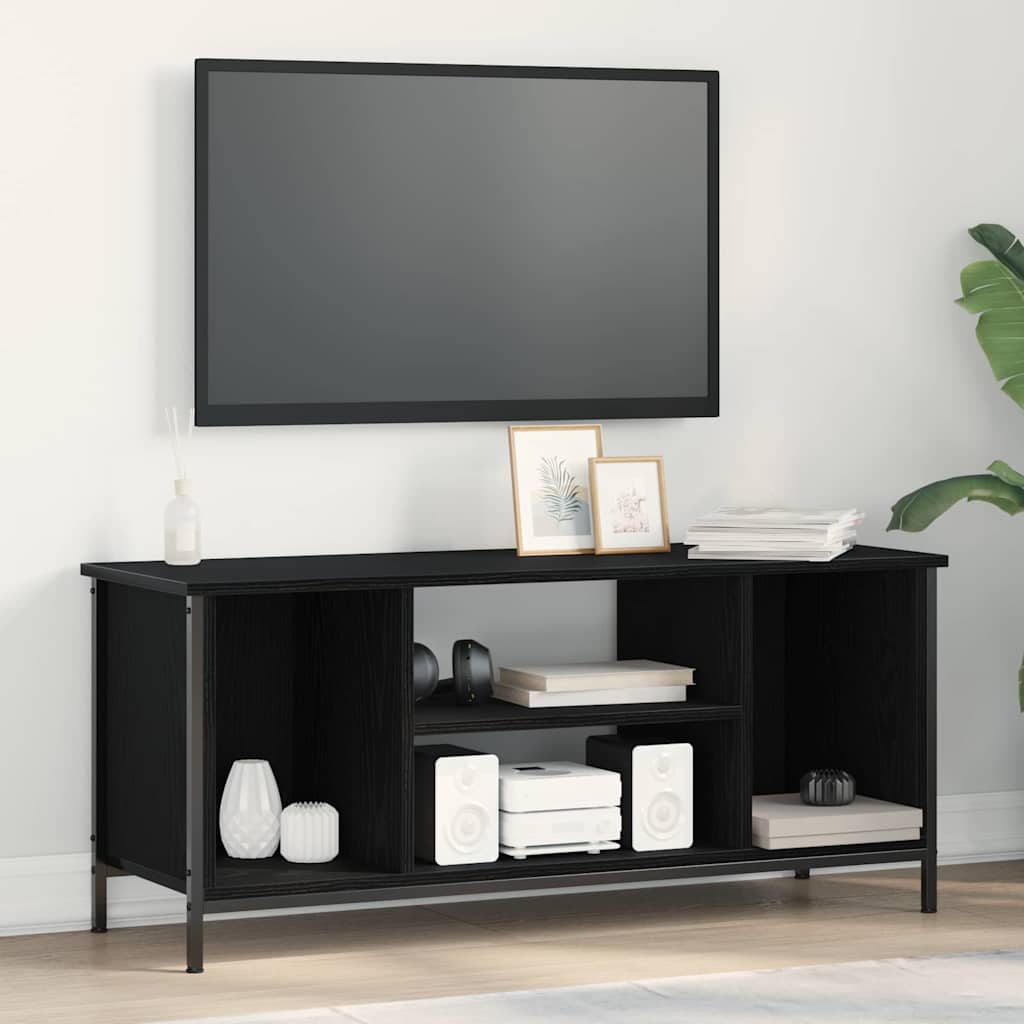 TV ormar Crni hrast 102 x 35 x 45 cm Konstruirano drvo