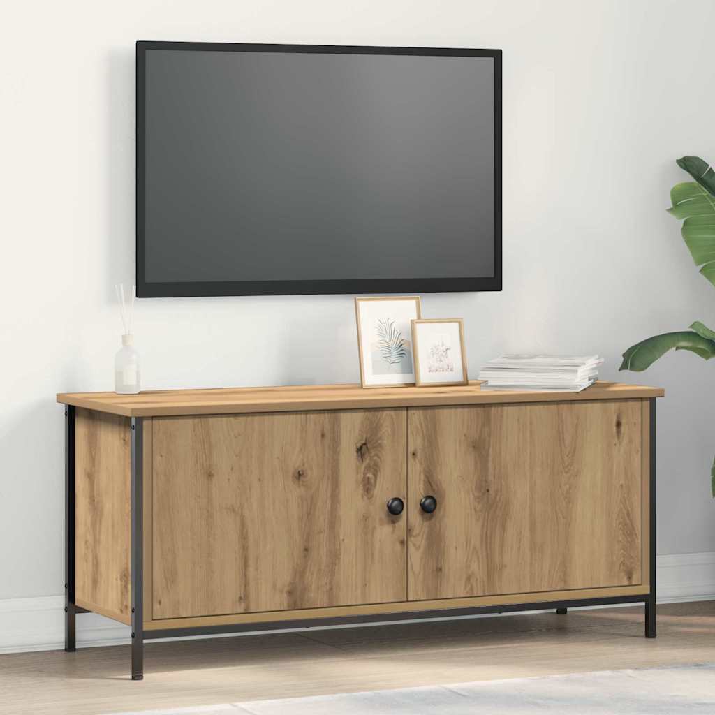 TV ormar Umjetnički hrast 100 x 35 x 45 cm Konstruirano drvo