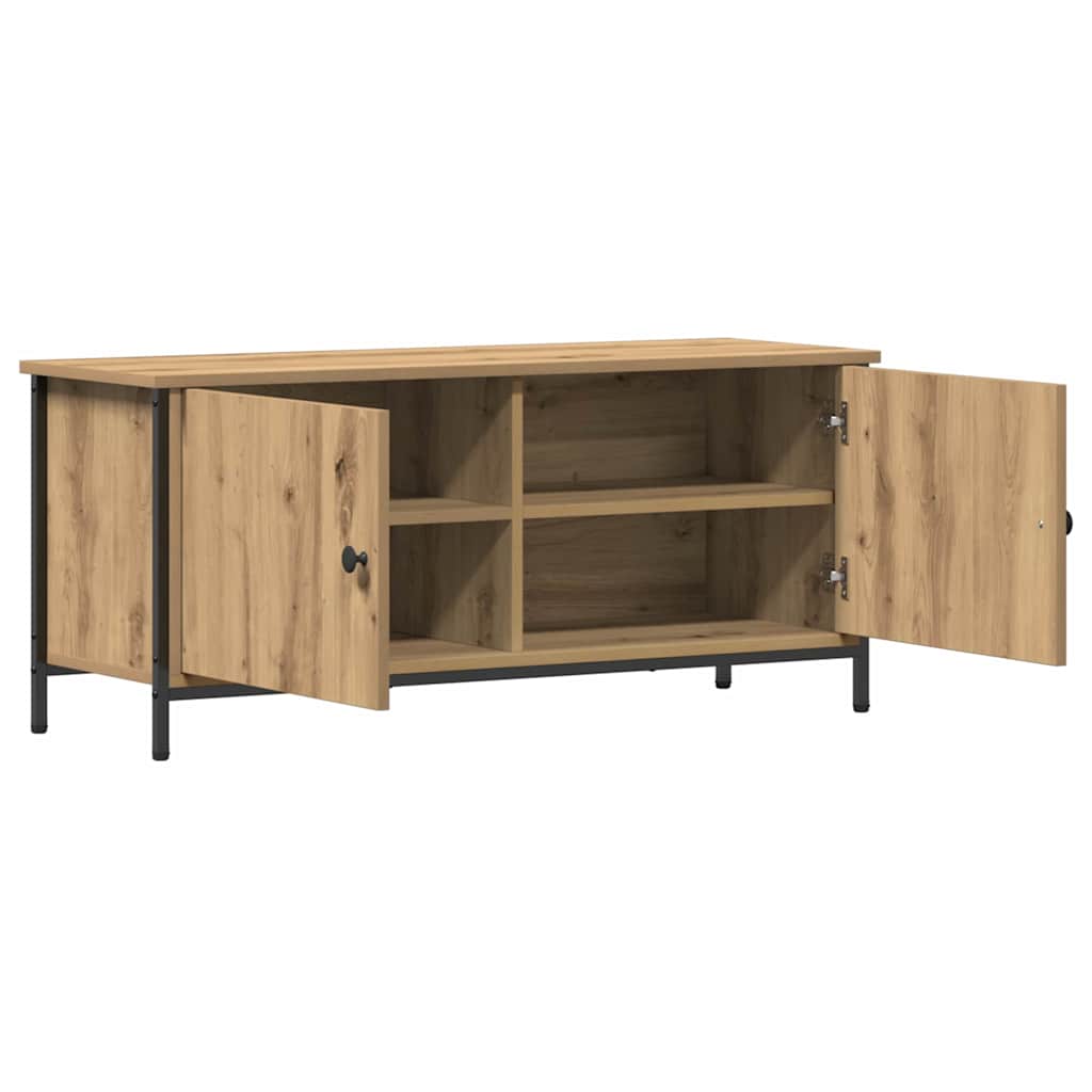 TV ormar Umjetnički hrast 100 x 35 x 45 cm Konstruirano drvo