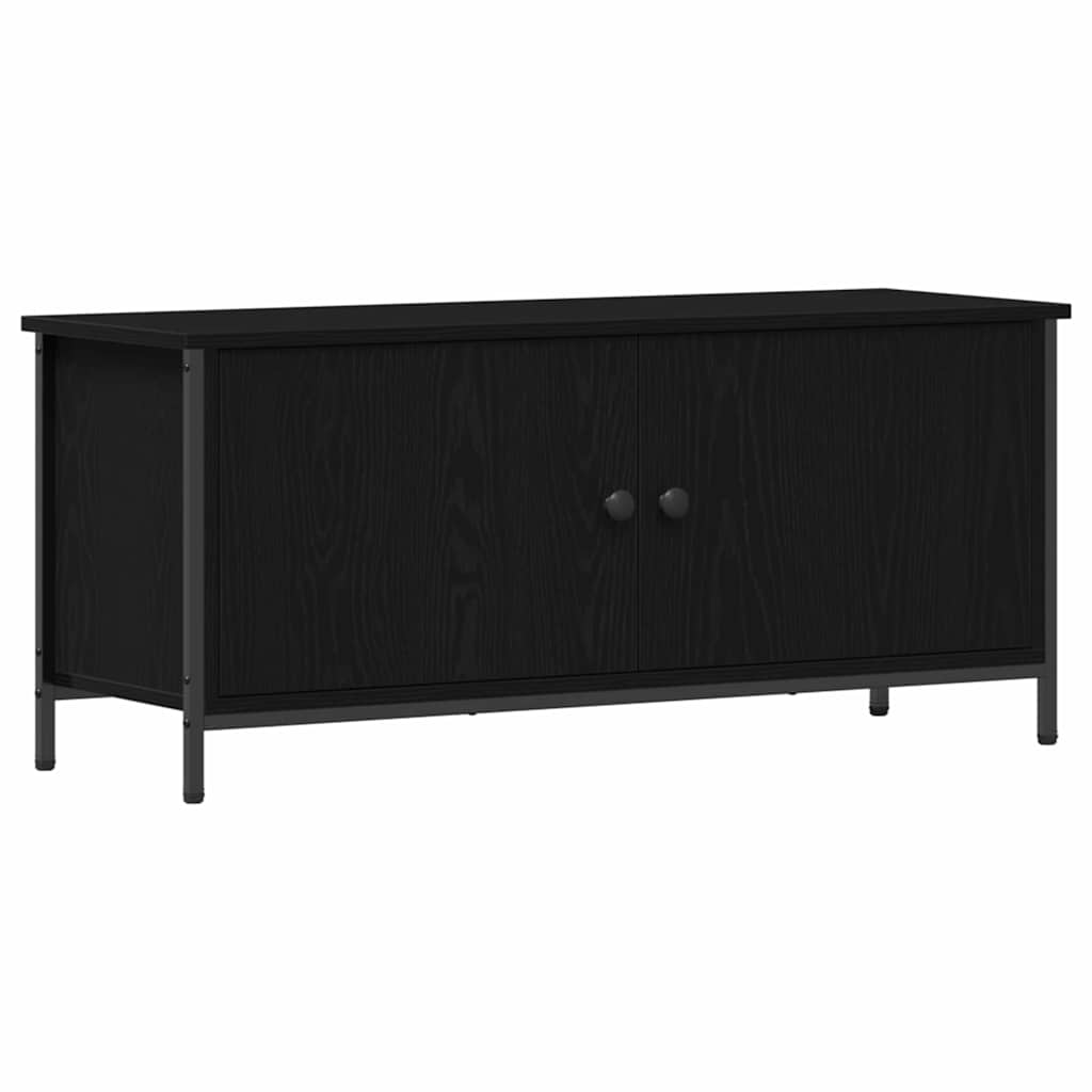 TV ormar Crni hrast 100 x 35 x 45 cm Konstruirano drvo