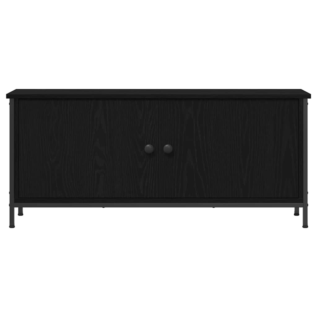 TV ormar Crni hrast 100 x 35 x 45 cm Konstruirano drvo