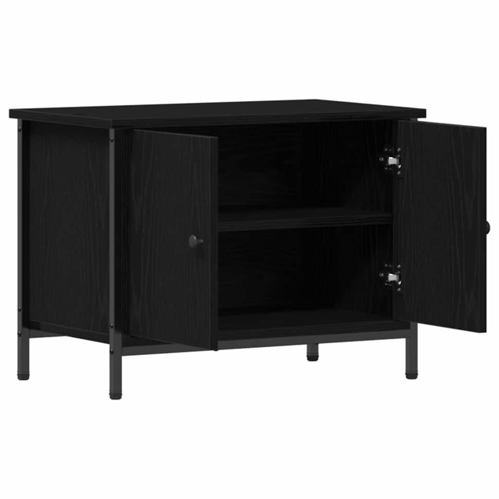 TV ormar Crni hrast 60 x 35 x 45 cm Konstruirano drvo
