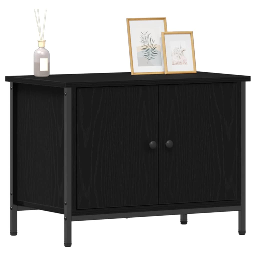 TV ormar Crni hrast 60 x 35 x 45 cm Konstruirano drvo