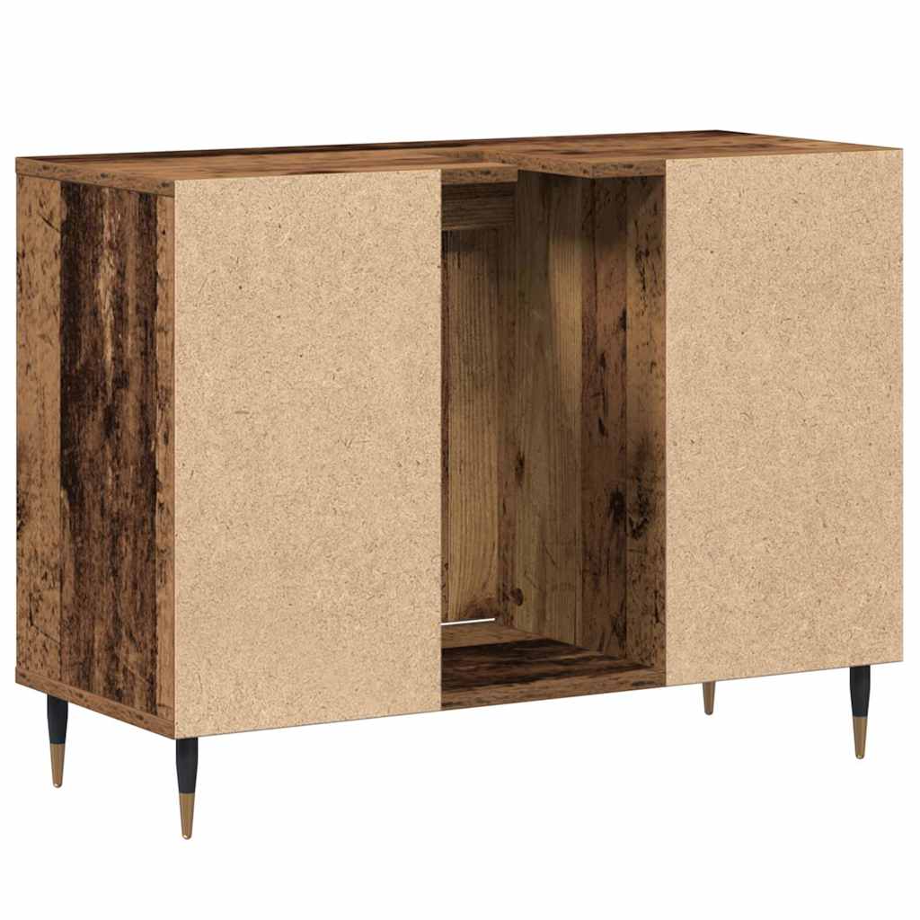 Kupaonski ormar Staro drvo 80 x 33 x 60 cm Konstruirano drvo
