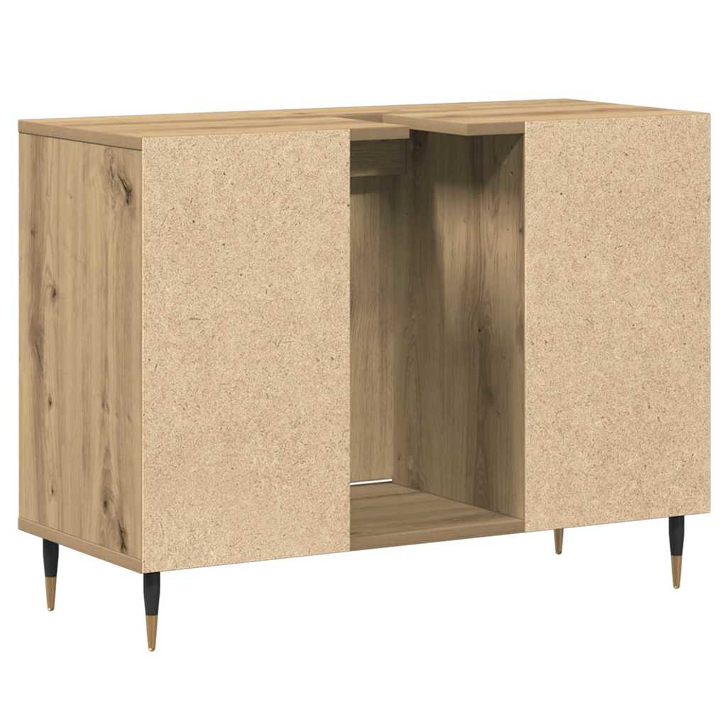 Kupaonski ormar s policom Umjetnički hrast 80 x 33 x 60 cm