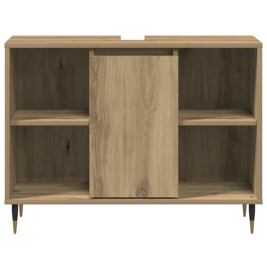 Kupaonski ormar s policom Umjetnički hrast 80 x 33 x 60 cm