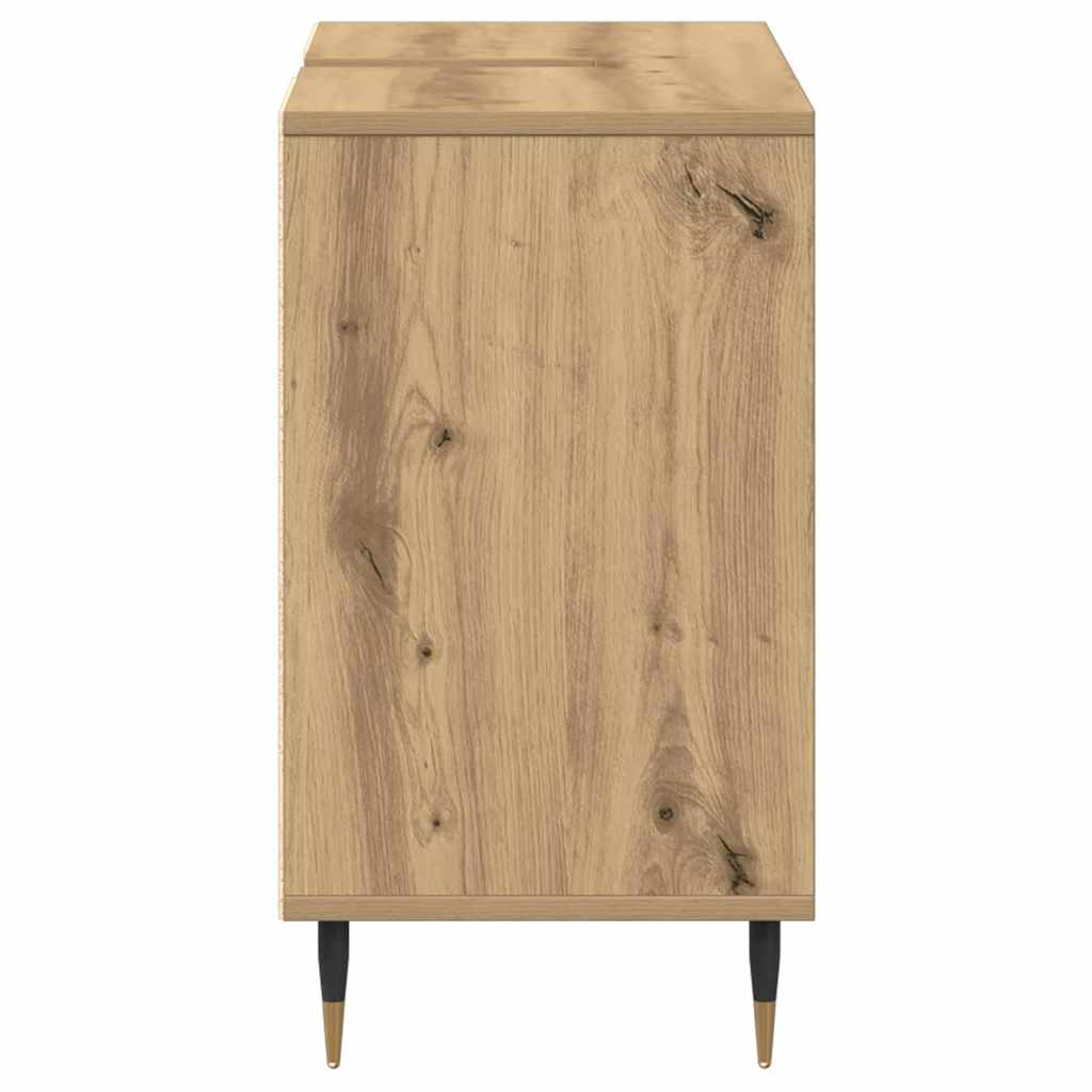 Kupaonski ormar s policom Umjetnički hrast 80 x 33 x 60 cm