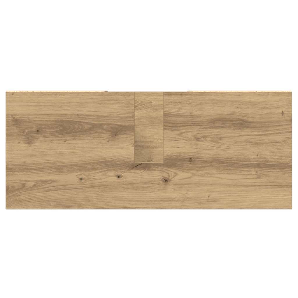Kupaonski ormar s policom Umjetnički hrast 80 x 33 x 60 cm