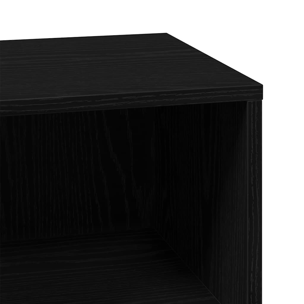 Kupaonski ormar Crna 80 x 33 x 60 cm Konstruirano drvo
