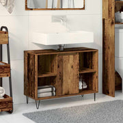 Kupaonski ormar Staro drvo 80 x 33 x 60 cm Konstruirano drvo