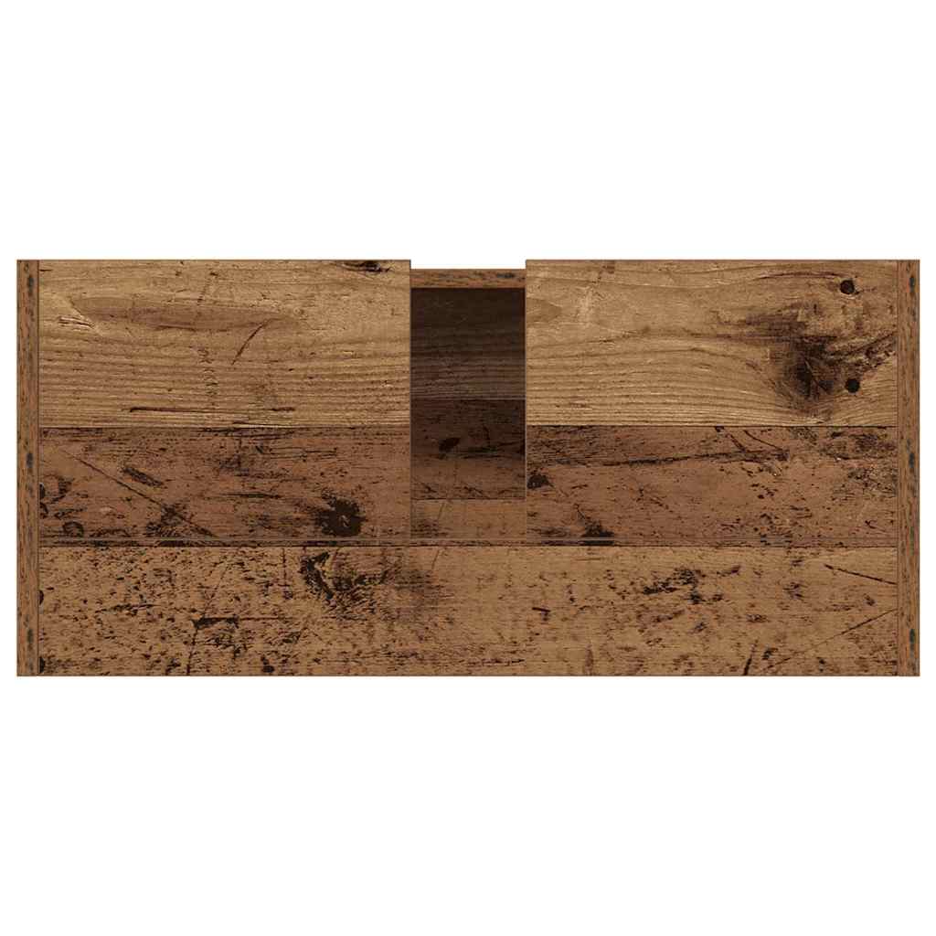 Kupaonski ormar Staro drvo 80 x 33 x 60 cm Konstruirano drvo
