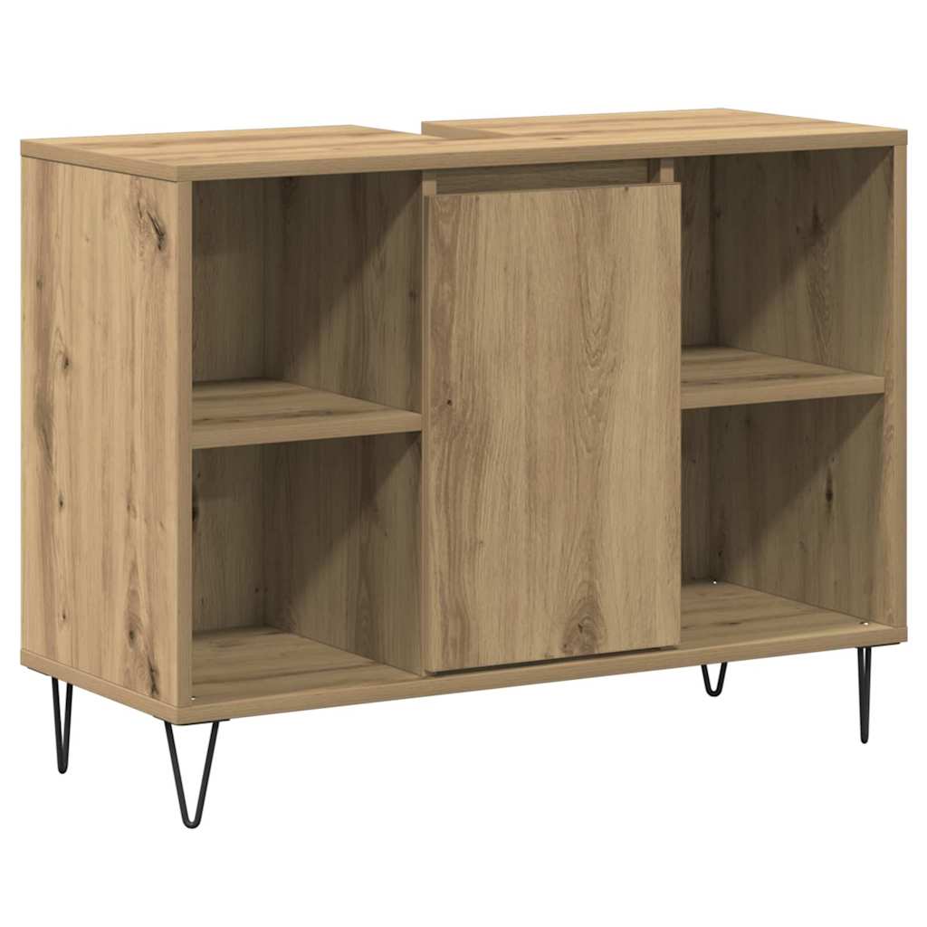 Kupaonski ormar s policom Umjetnički hrast 80 x 33 x 60 cm