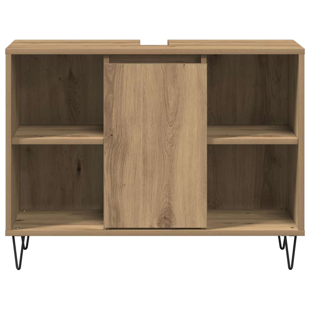 Kupaonski ormar s policom Umjetnički hrast 80 x 33 x 60 cm