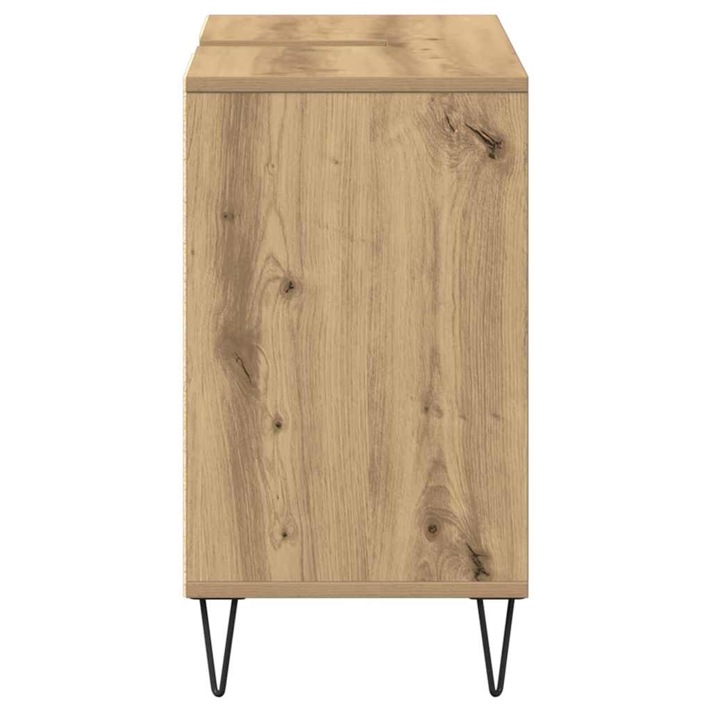 Kupaonski ormar s policom Umjetnički hrast 80 x 33 x 60 cm
