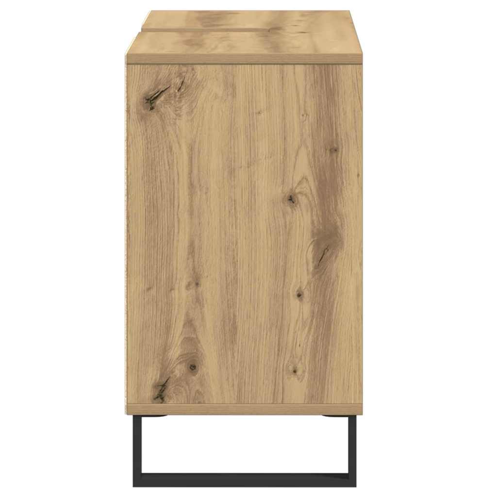 Kupaonski ormar s policom Umjetnički hrast 80 x 33 x 60 cm
