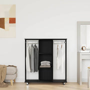Ormar s policom Crni hrast 102 x 38 x 110 cm Konstruirano drvo