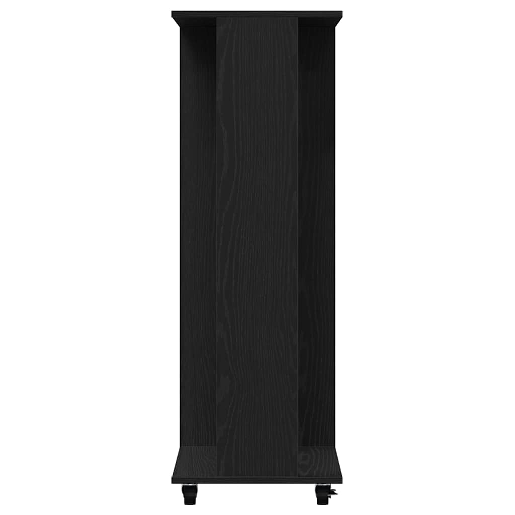 Ormar s policom Crni hrast 102 x 38 x 110 cm Konstruirano drvo