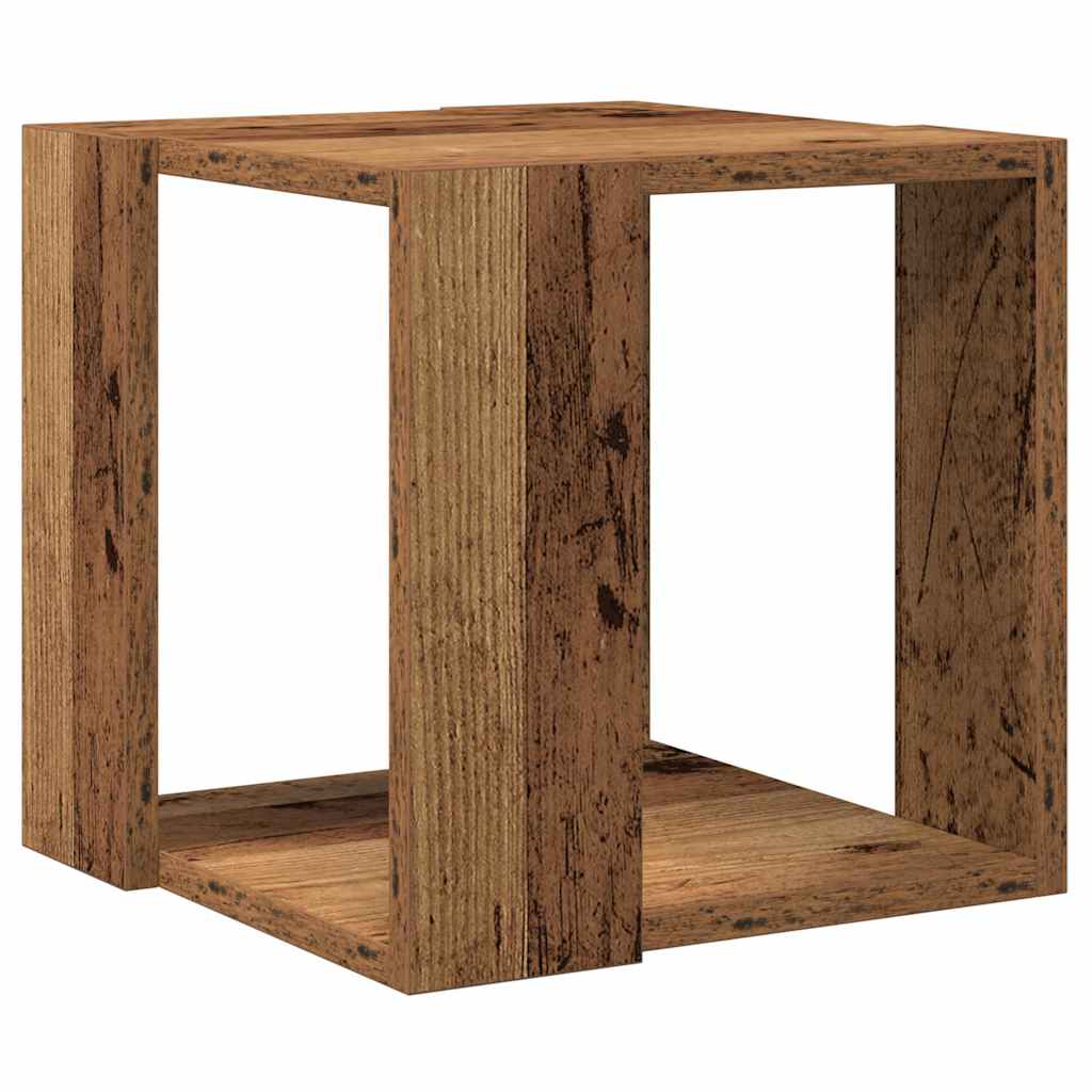 Kava Stol Staro drvo 32 x 32 x 30 cm Konstruirano drvo