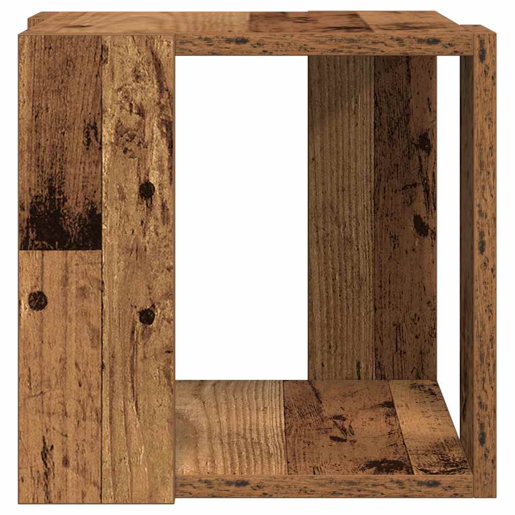Kava Stol Staro drvo 32 x 32 x 30 cm Konstruirano drvo