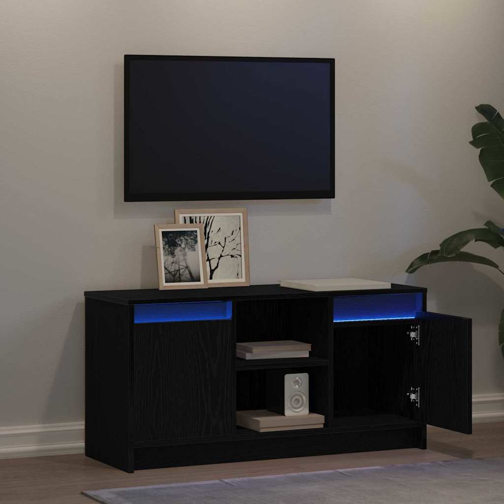 TV Jedinice Crna 100 x 34 x 50 cm Konstruirano drvo