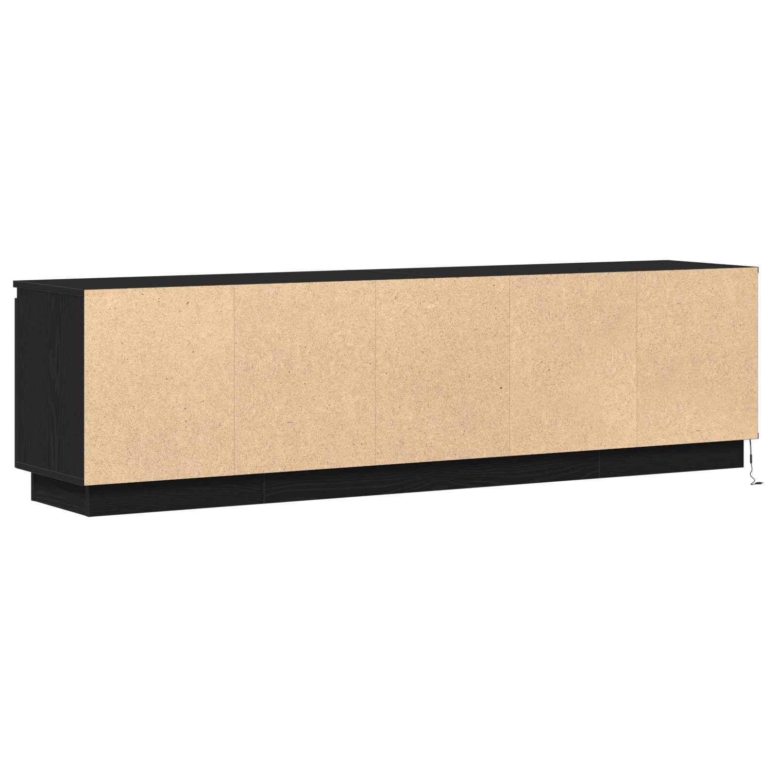 TV ormar Crni hrast 180 x 38 x 49 cm Konstruirano drvo