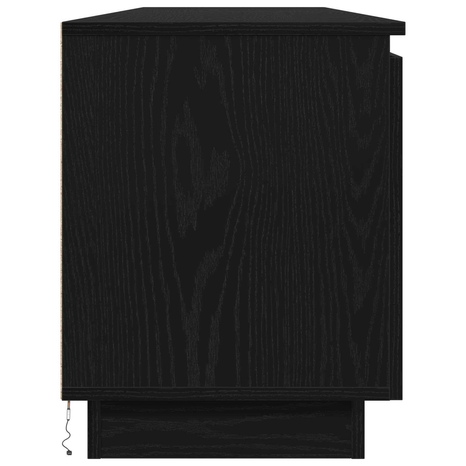 TV ormar Crni hrast 180 x 38 x 49 cm Konstruirano drvo