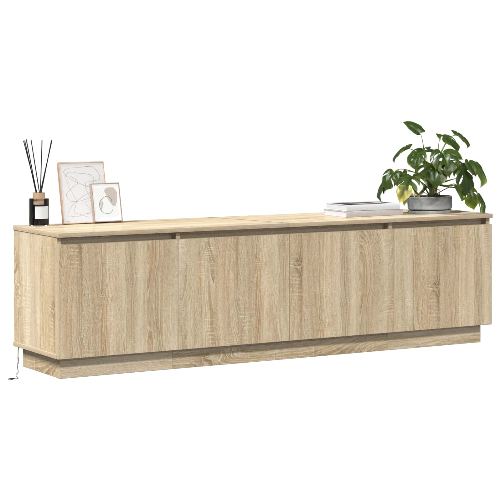 TV ormar Sonoma hrast 180 x 38 x 49 cm Konstruirano drvo