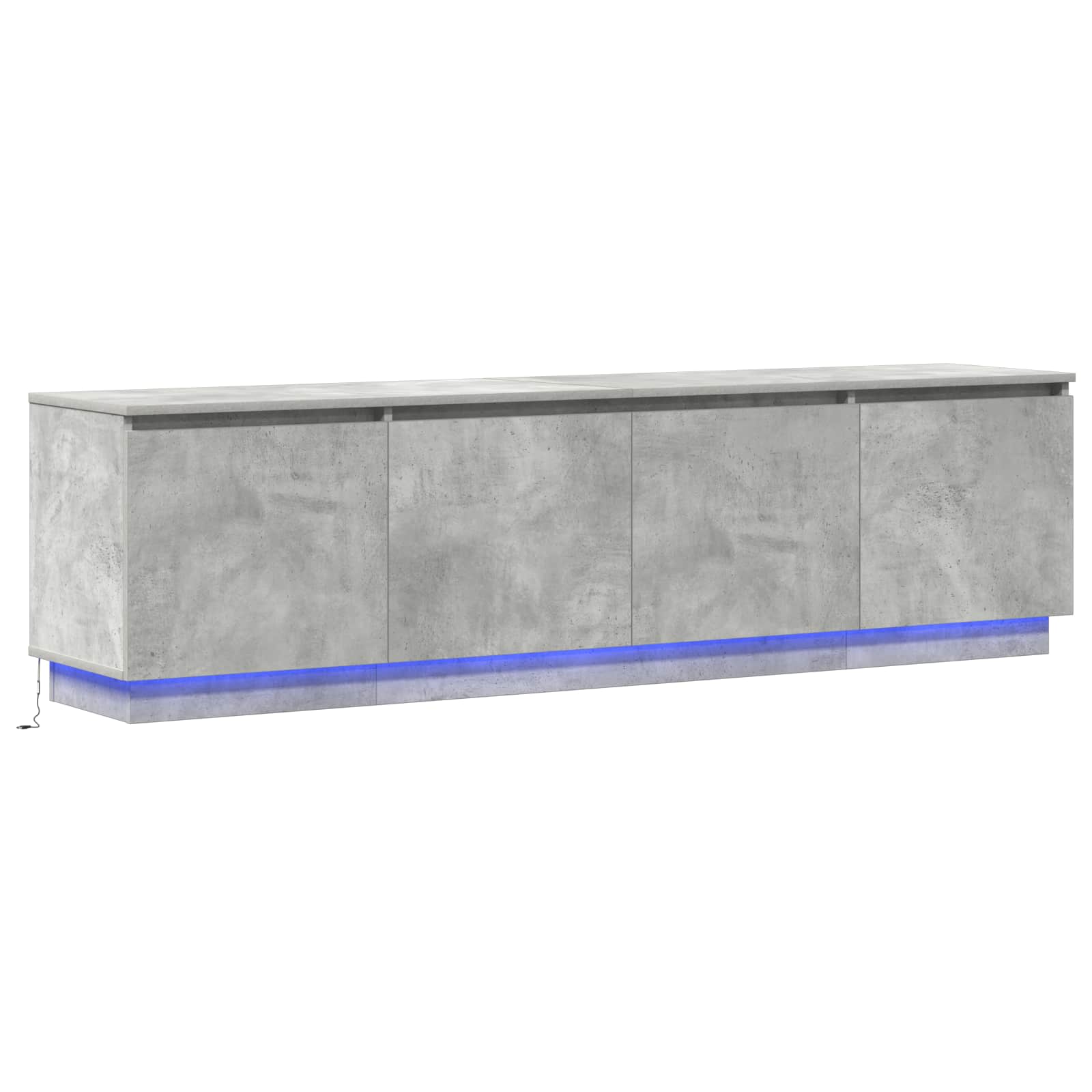 TV ormar Betonski sivi 180 x 38 x 49 cm Konstruirano drvo