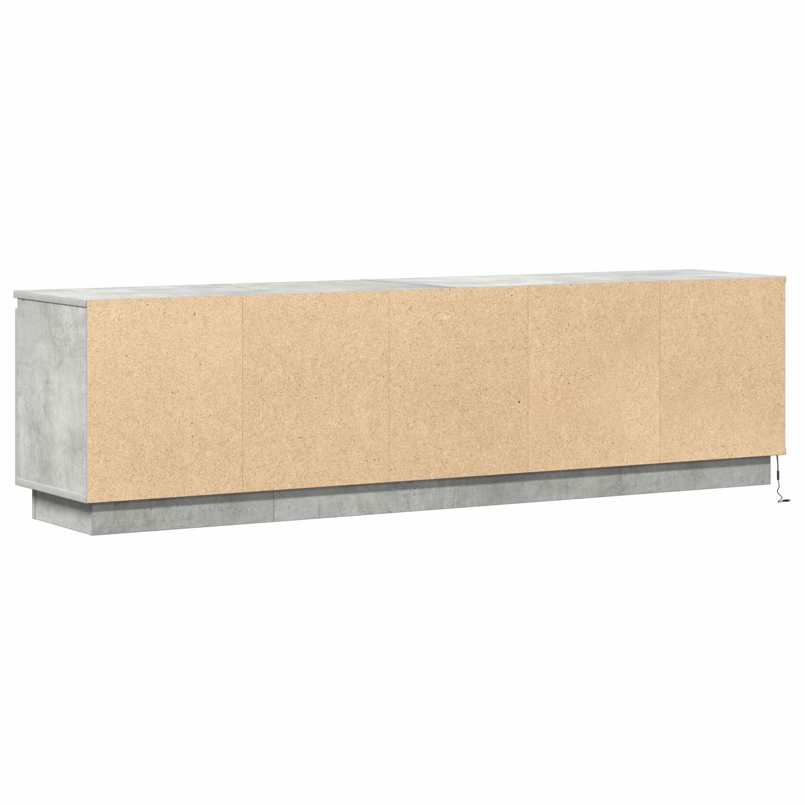 TV ormar Betonski sivi 180 x 38 x 49 cm Konstruirano drvo