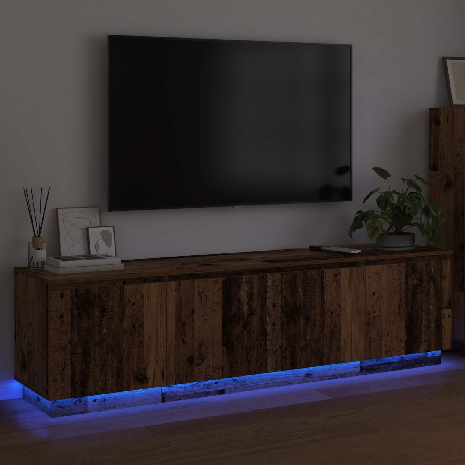 TV ormar Staro drvo 180 x 38 x 49 cm Konstruirano drvo