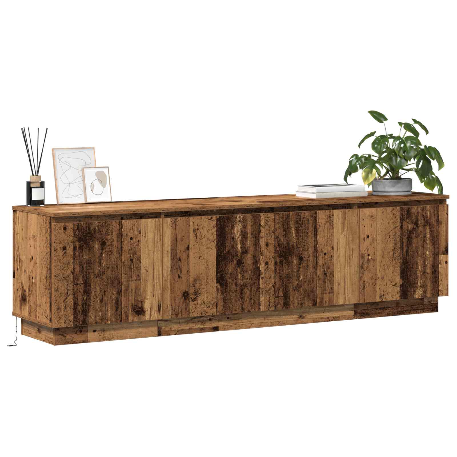 TV ormar Staro drvo 180 x 38 x 49 cm Konstruirano drvo