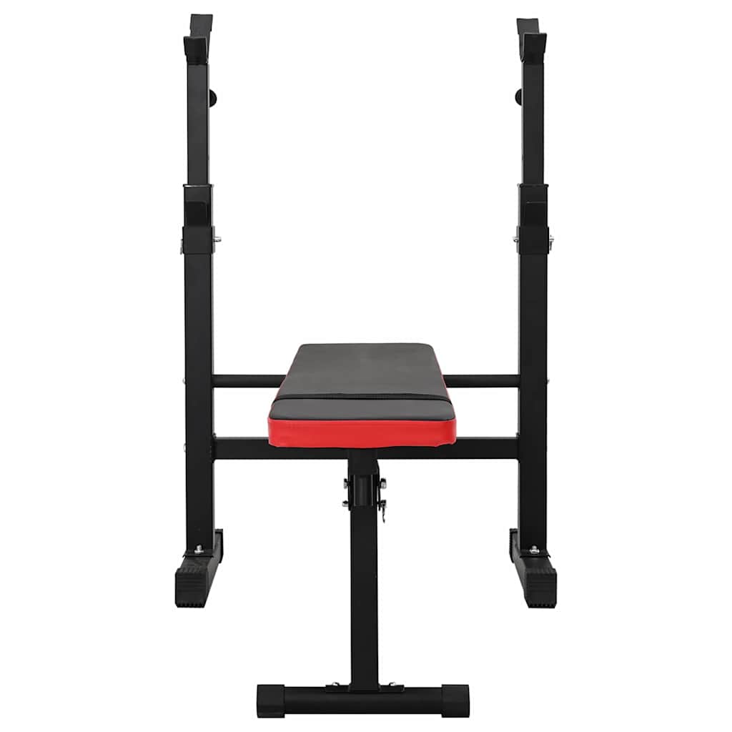 Klupa za težine Crna 126.5 x 67 x 111 cm