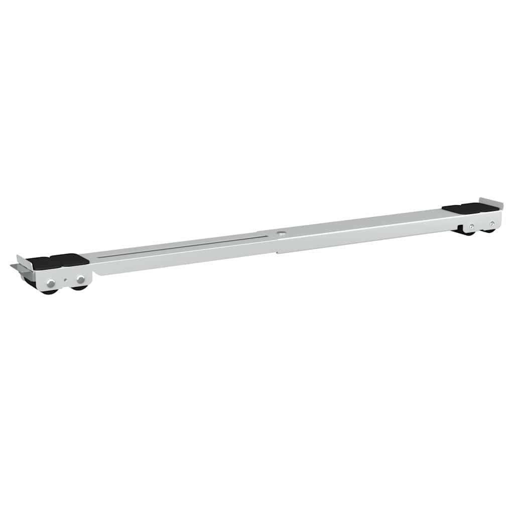 Postolje za perilicu rublja 2 pcs Srebrno 72 x 5 x 4,5 cm