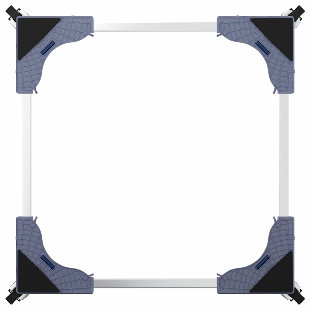 Postolje za perilicu rublja Siva 66 x 66 x 12 cm