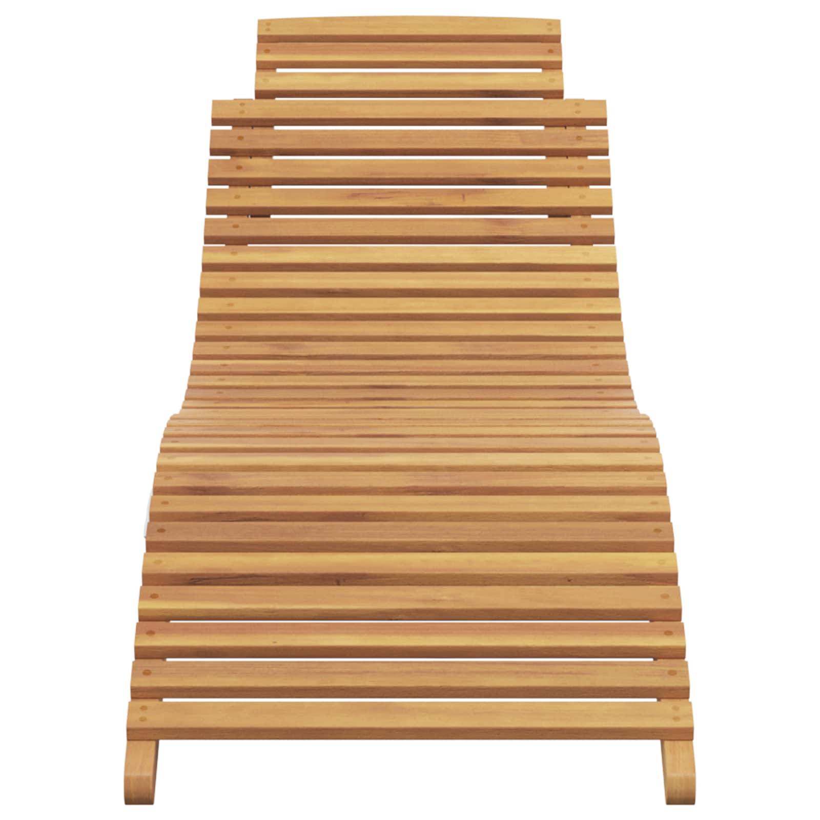 Ležaljka Smeđa 198 x 55 x 58,5 cm Čvrsto teak drvo