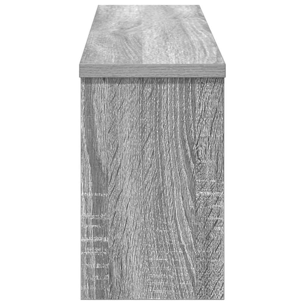 Vješalica za kapute na zidu Zidne Siva Sonoma 75 x 16 x 26 cm