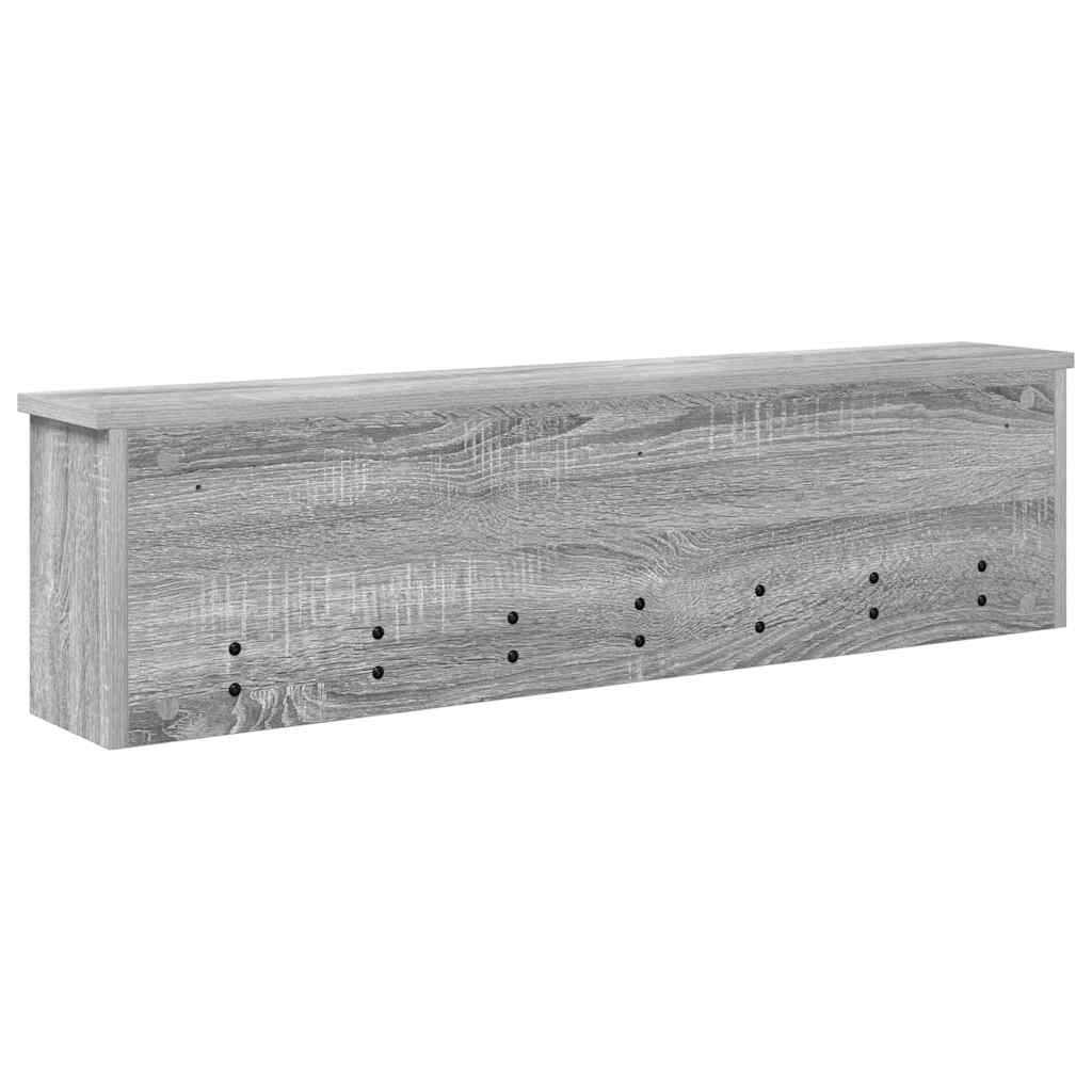 Vješalica za kapute na zidu Zidne Siva Sonoma 100 x 16 x 26 cm