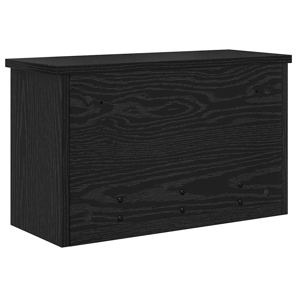 Vješalica za kapute na zidu Zidne Crni hrast 50 x 20 x 30 cm