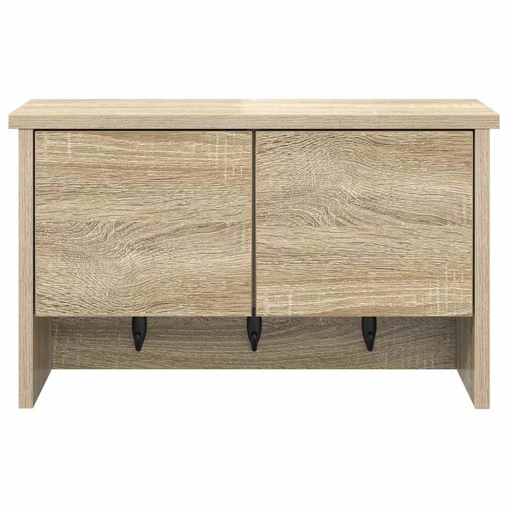 Vješalica za kapute na zidu Zidne Sonoma hrast 50 x 20 x 30 cm
