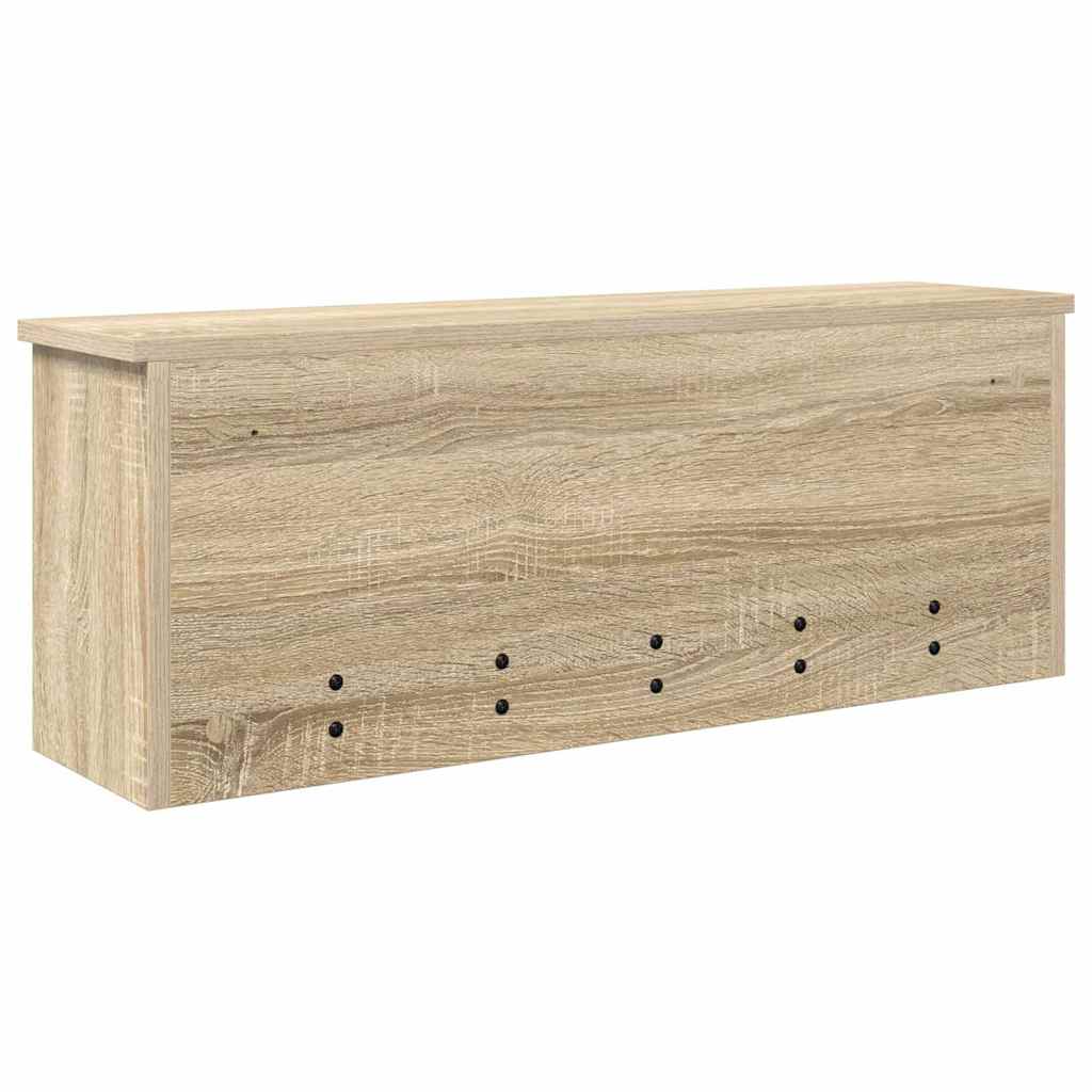 Vješalica za kapute na zidu Zidne Sonoma hrast 80 x 20 x 30 cm