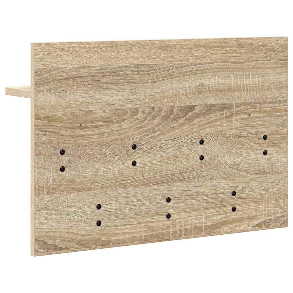 Vješalica za kapute na zidu Zidne Sonoma hrast 60 x 40 x 12 cm