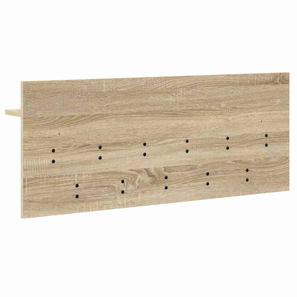 Vješalica za kapute na zidu Zidne Sonoma hrast 100 x 40 x 12 cm